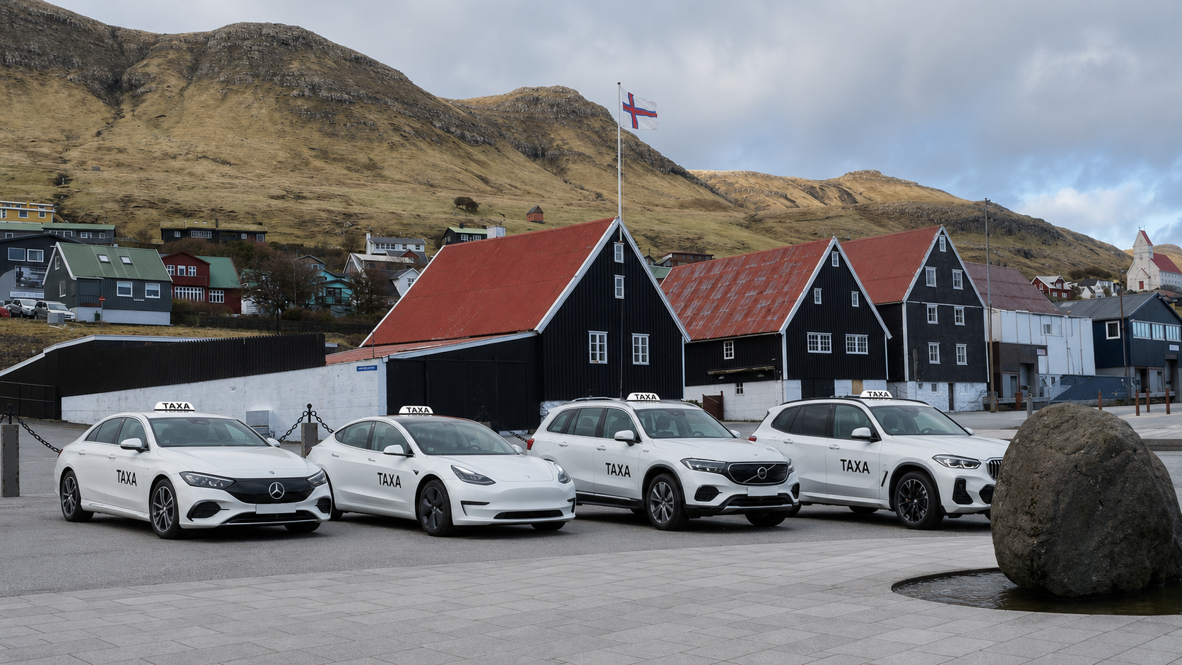 Taxi licences in Tvøroyrar Municipality